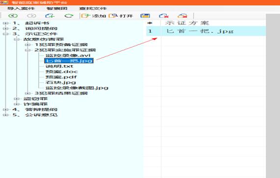 图5 加入示证方案