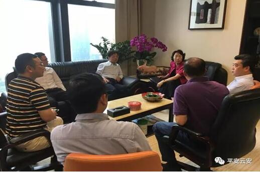 云安委副书记、政法委书记吴维力到广东广电网络公司交流智能化立体防控体系建设。