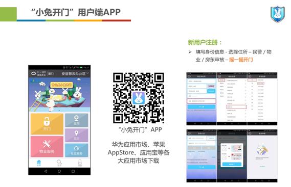 “小兔开门”用户端APP