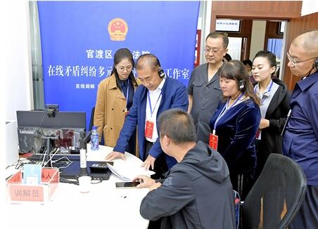 昆明官渡法院诉源治理“加减法”