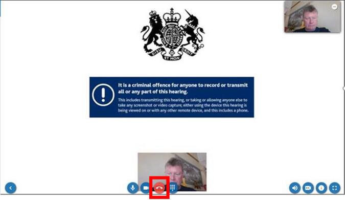 为方便诉讼参与人快速使用云视频平台（CVP），英国政府网站还贴出了简易教程