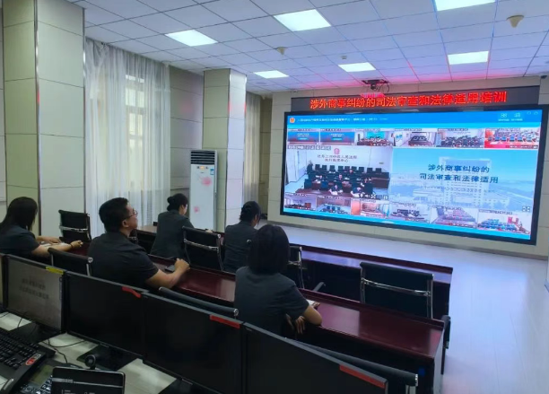 1牡丹江中院举办涉外司法专题培训 助力审判能力现代化