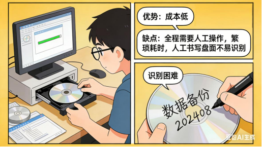 信刻全自动蓝光光盘库以“近线+离线”刻录归档模式,守护档案存储安全283 信刻全自动蓝光光盘库以“近线+离线”刻录归档模式,守护档案存储安全283