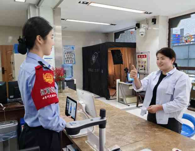 上杭古田派出所启用AI手语翻译机，听障群众办事更便捷
